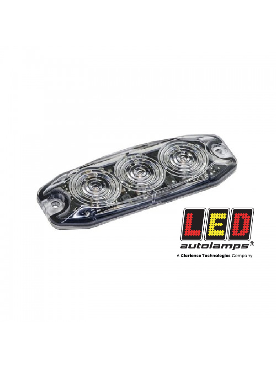 Low-Profile LED Amber Warning Lamp