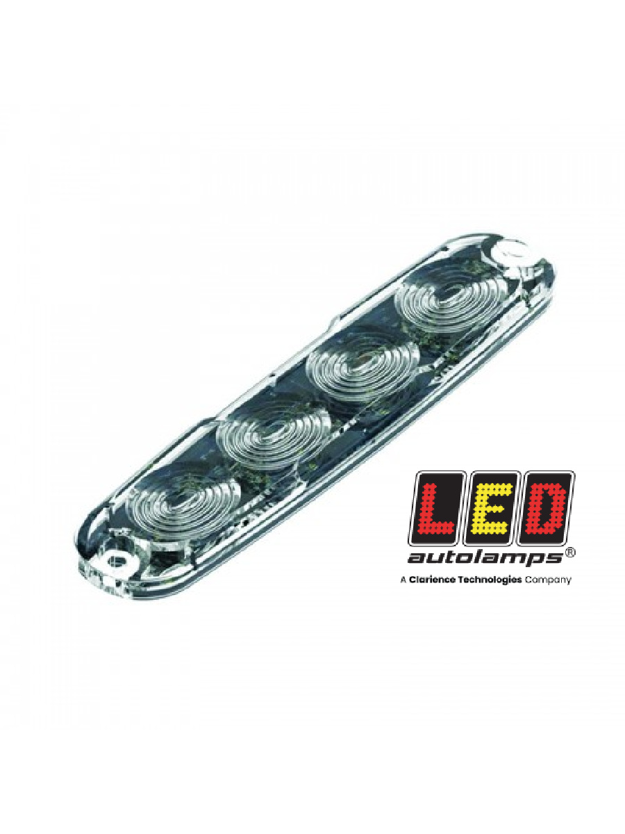 Low-Profile LED Amber Warning Lamp