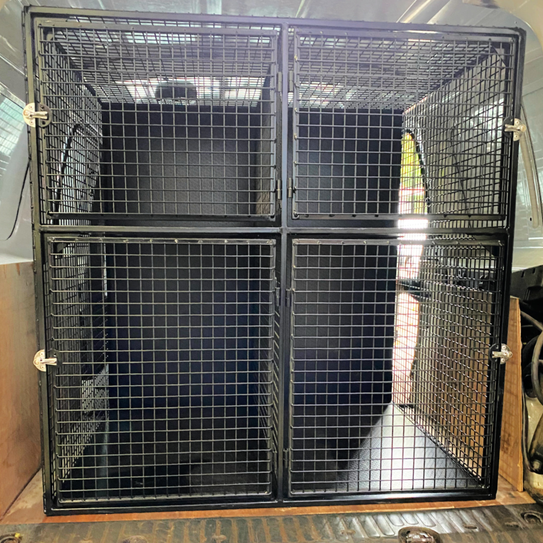 Renault Kangoo Dog Cages Rear 1 Animal Transport Conversions