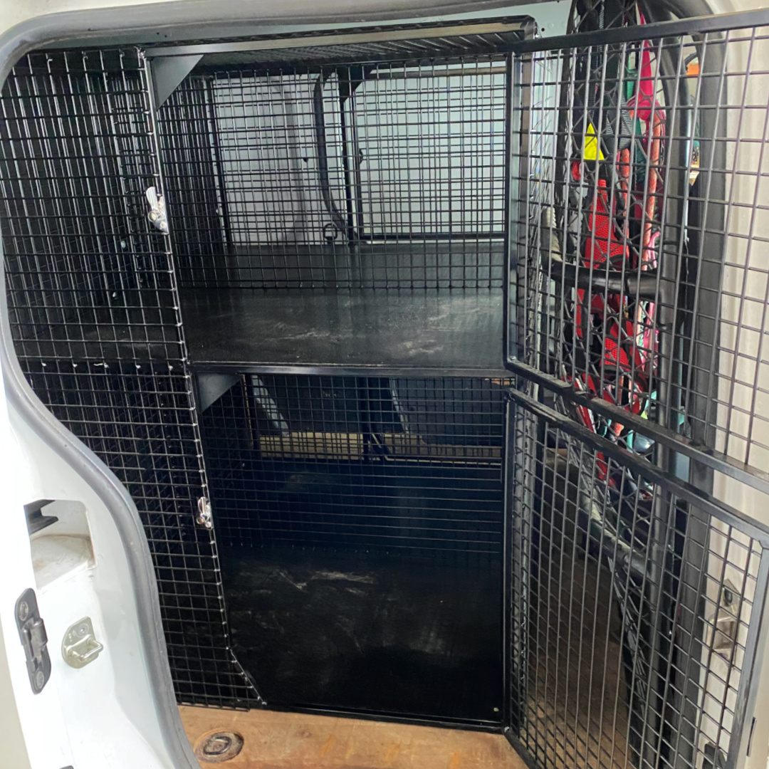 Renault Kangoo Dog Cages Side 1 Animal Transport Conversions