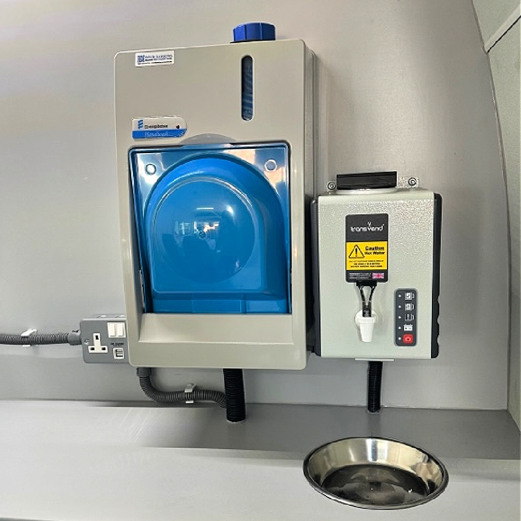 Renault Master Handwash, Sink and Hot Water Dispenser Welfare Vehicle Conversions
